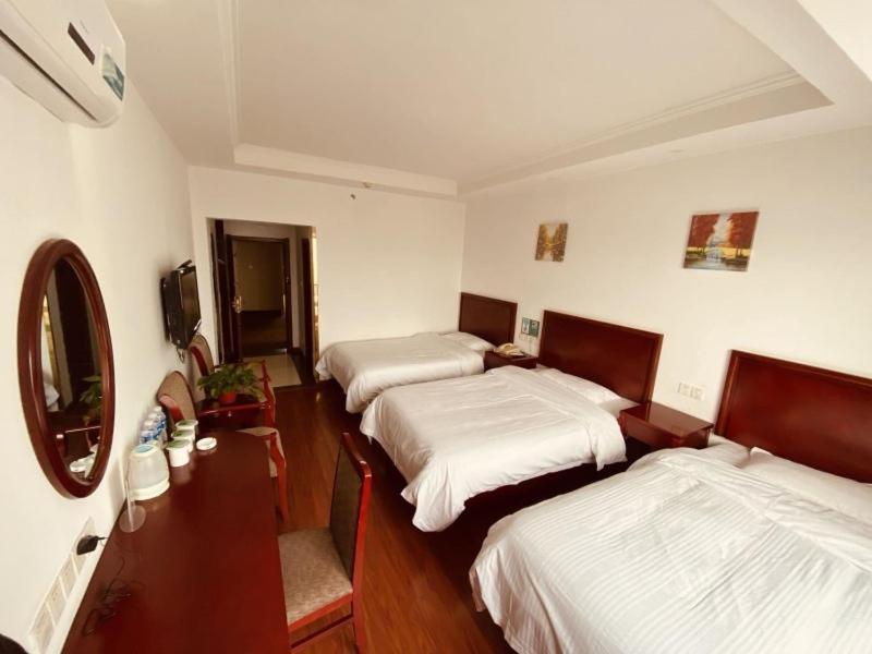 Greentree Inn Huai'An Bus Station Golden Eagle Xinya Huaihai Road Business Hotel Luaran gambar