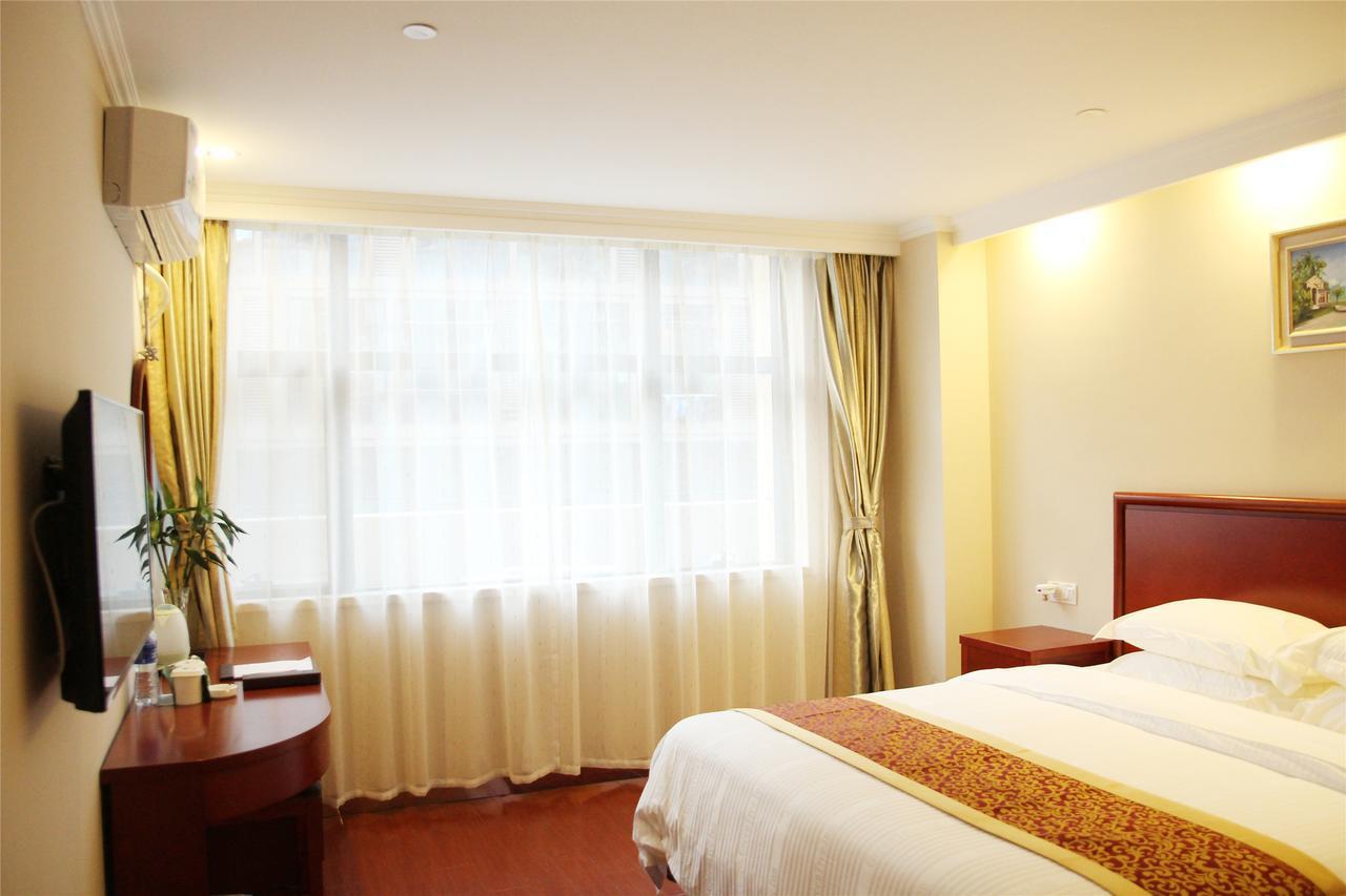 Greentree Inn Huai'An Bus Station Golden Eagle Xinya Huaihai Road Business Hotel Luaran gambar
