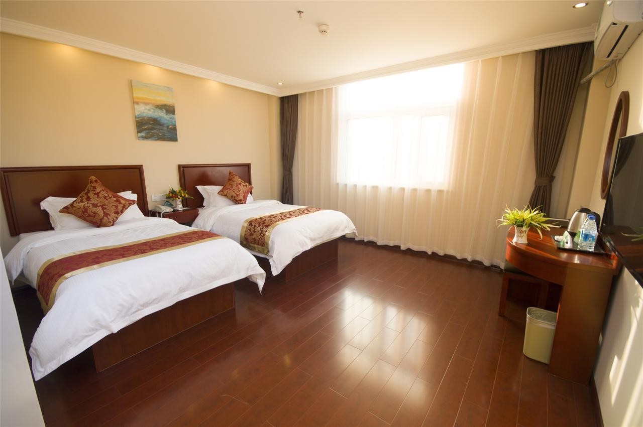 Greentree Inn Huai'An Bus Station Golden Eagle Xinya Huaihai Road Business Hotel Luaran gambar