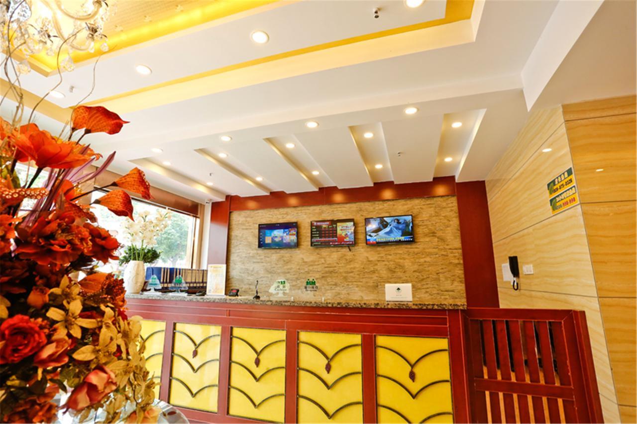 Greentree Inn Huai'An Bus Station Golden Eagle Xinya Huaihai Road Business Hotel Luaran gambar